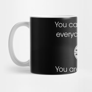 You are not pizza. Mug